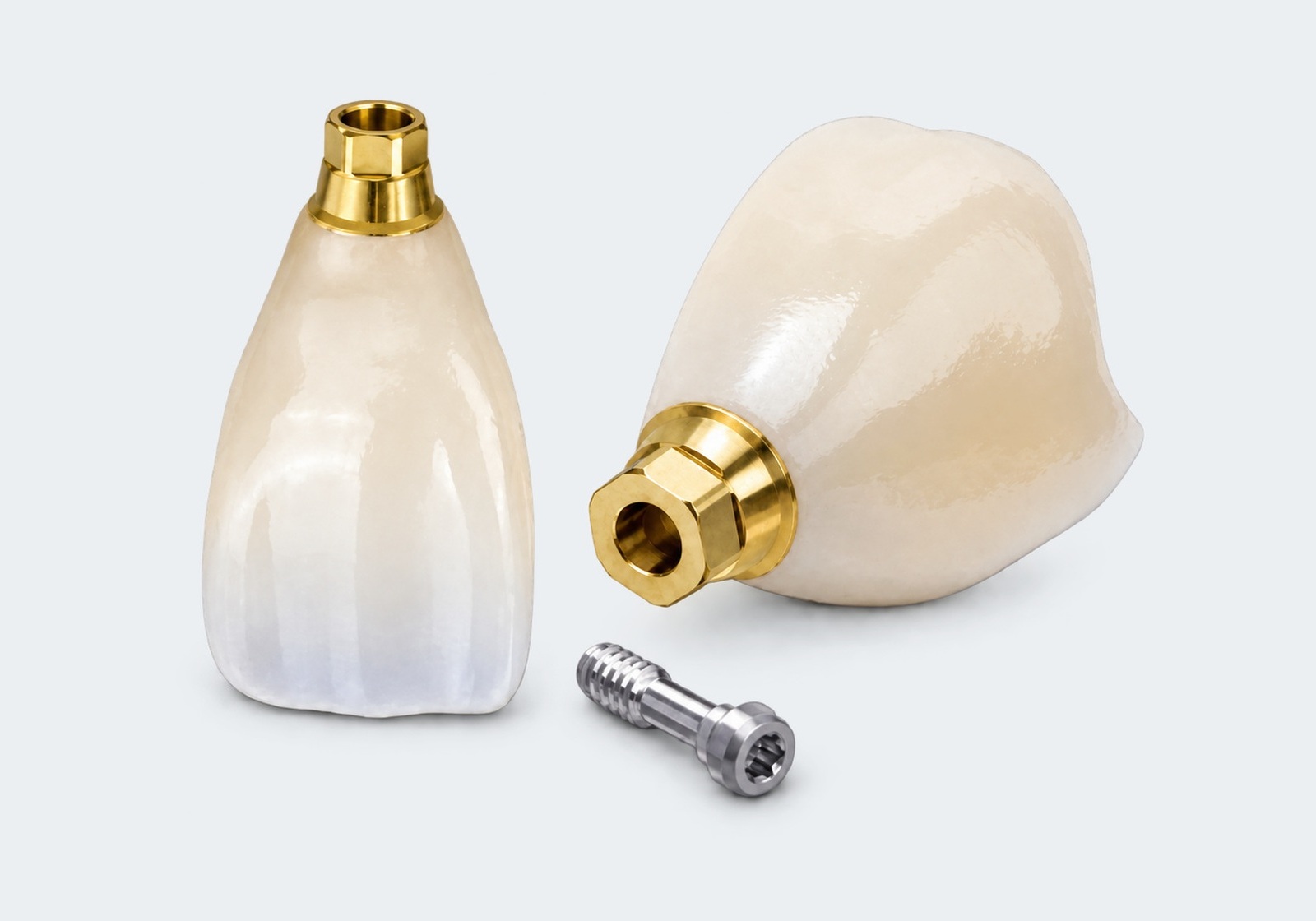Screw-retained implant crown