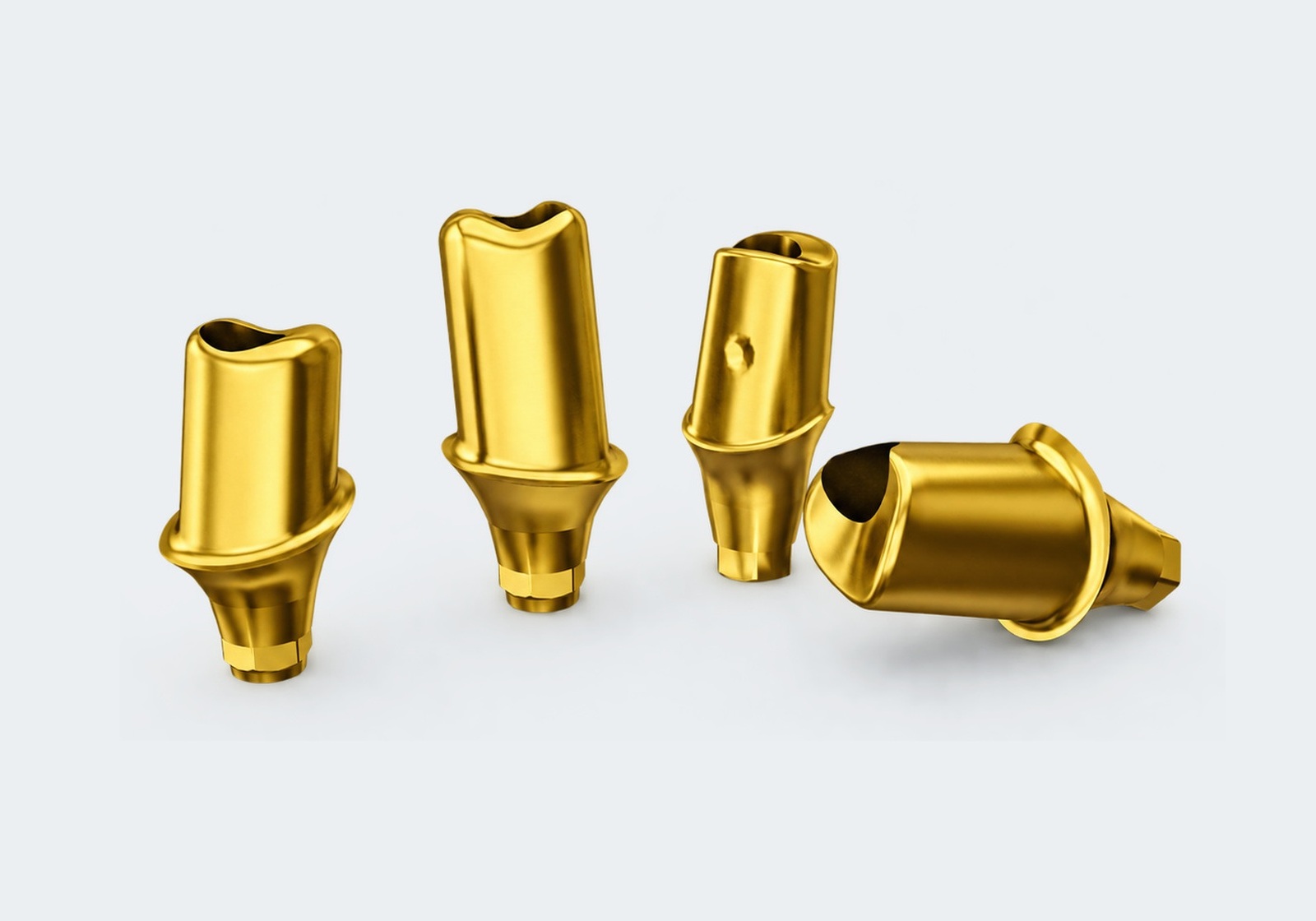 Custom titanium abutment