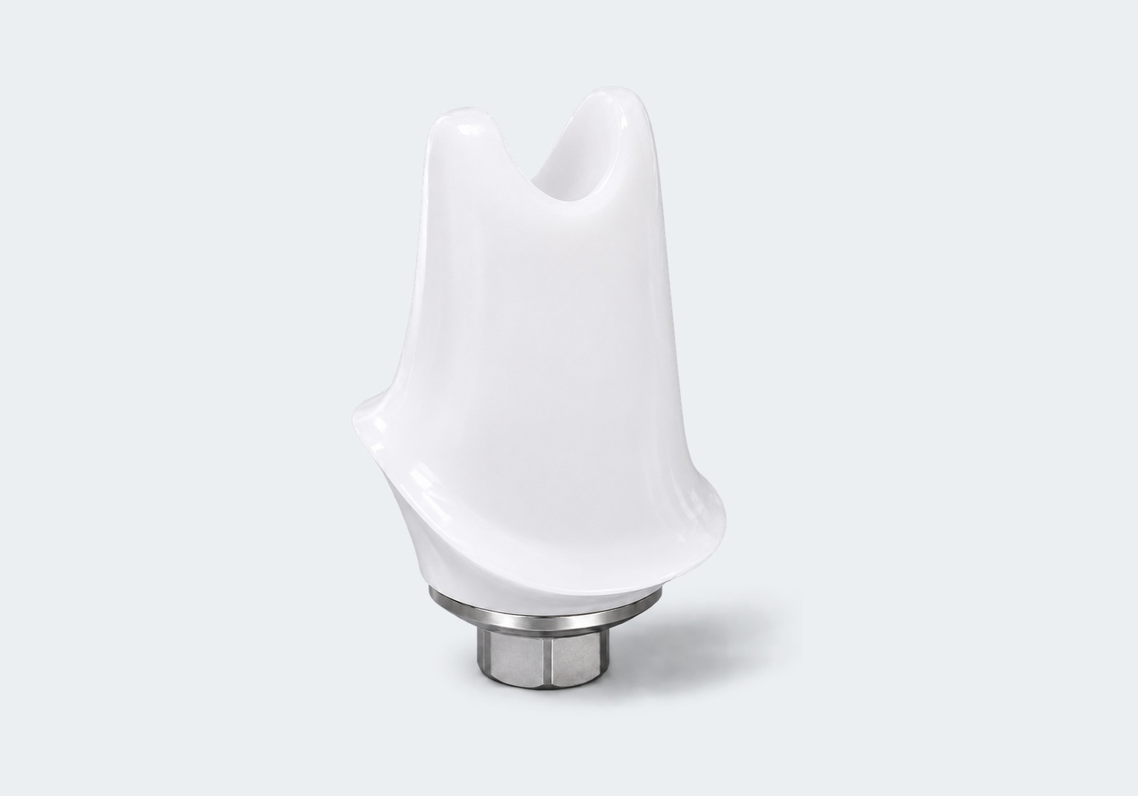 Custom zirconia abutment